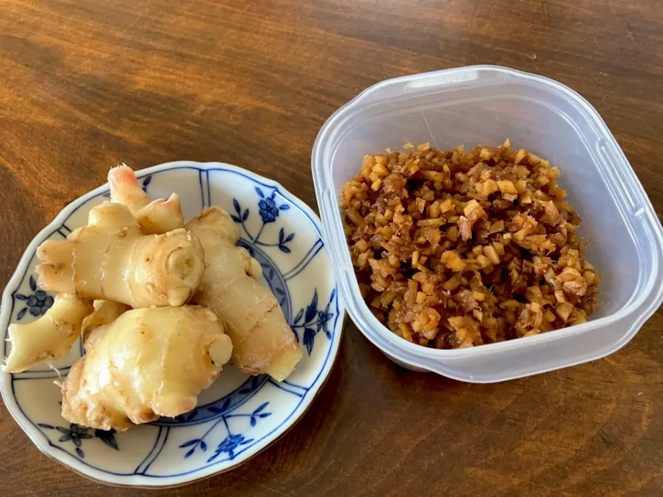 生姜の佃煮|ななごさん