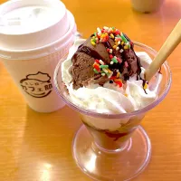 ドバイチョコ風サクッとパフェ|monaka427さん