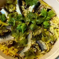 イワシのパエリア🥘|ジュンコ バイヤーさん