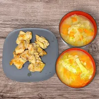 鶏モモのレモンペッパー風味とポトフ| 瀬名さん