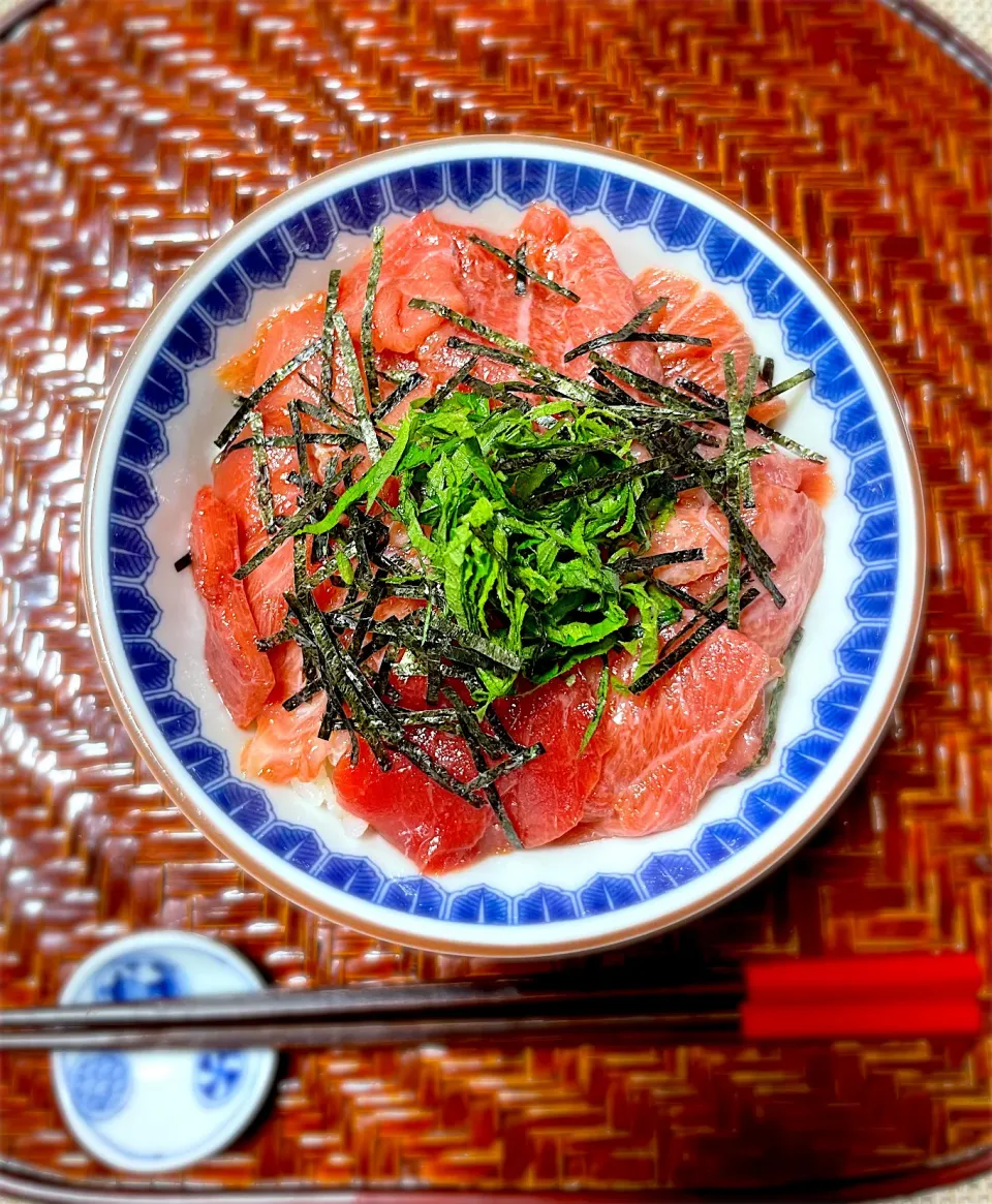 マグロの漬け丼|藤田 まり子さん