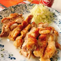 あじまる×鶏もも肉焼き|chiemiさん