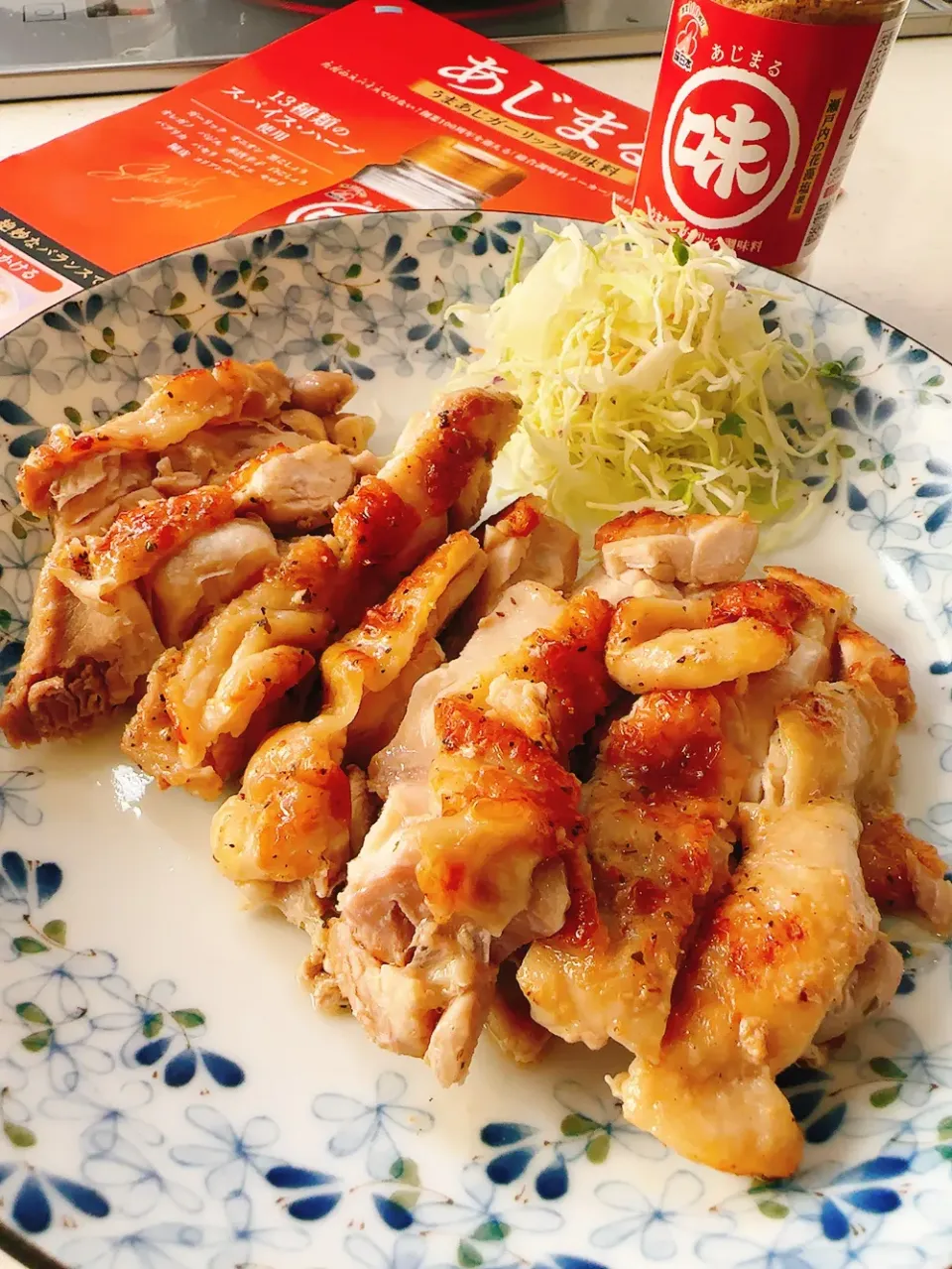 あじまる×鶏もも肉焼き|chiemiさん