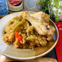 手羽元といんげんのパエリア| KAORIさん