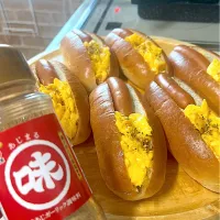 ホットドッグにあじまる|chieko ♪さん