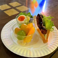 果物をグラスに|かっちゃん杉さん