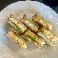 タマゴチーズアボカドサンド|tatsuponさん