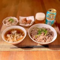 豚バラとごぼうのつけ蕎麦|Ruotoさん