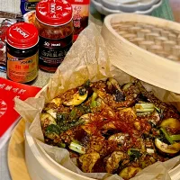 蒸籠で麻婆茄子🍆|あゆさん