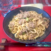 久しぶりの男飯 焼きうどん|ひーちゃんさん