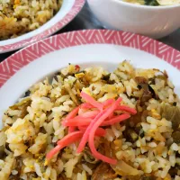 お昼は高菜チャーハン| hidetoさん