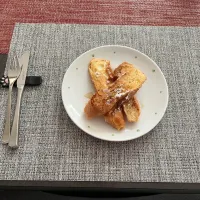 糀甘酒でバケットフレンチトースト🎵|kiyominさん