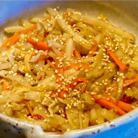 糖尿や血圧に効果のある「菊芋きんぴら」|mottoさん