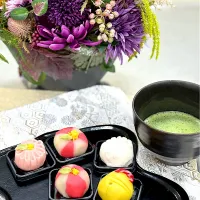 お正月向け練り切りレッスン|フルールアートサロンさん