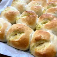 ごパン　　ガーリックバターパン|まりもこさん