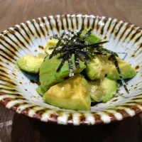 アボカドのわさび醤油和え|古尾谷りかこさん