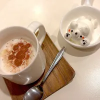 ヘーゼルナッツラテ|ただの栄養士さん