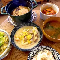 クリームめんたい白菜煮|Anyaさん