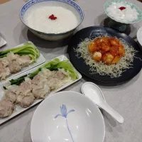 エビチリとシュウマイの中華晩ごはん|あゆみ│ハレシピさん