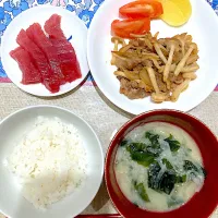 マグロと野菜炒め|おしゃべり献立さん