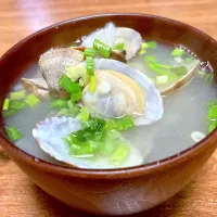 あさりのお吸い物🍀