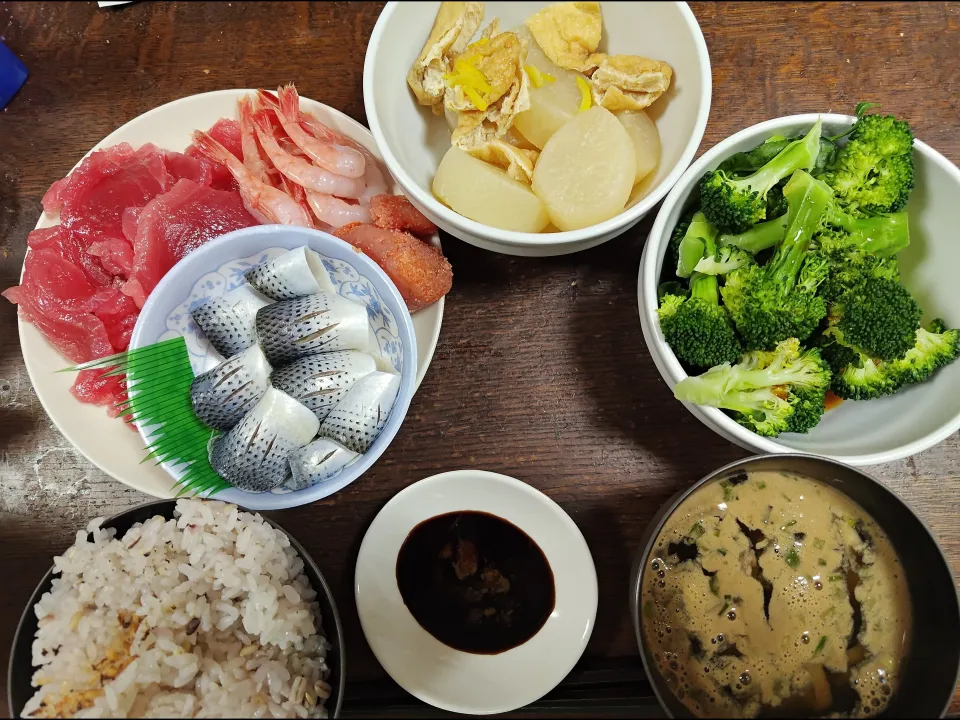 刺身の盛り合わせ|アクちゃんさん