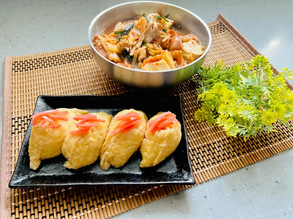 「お稲荷さん＆スンドゥブチゲ」|バシュランさん