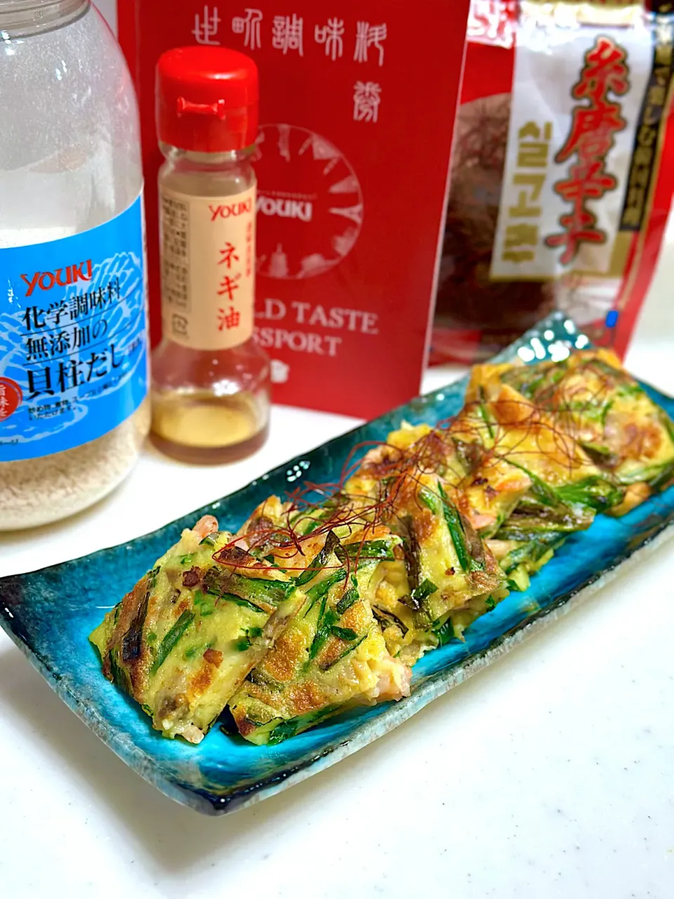 ひろりんさんの料理 シーフードチヂミ🦐|ひろりんさん