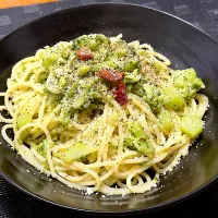 ブロッコリーのスパゲティ|しげさんさん