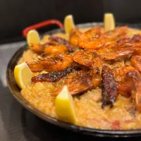 魚介のパエリア