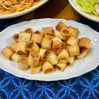 生ハムくるくる春巻き〜酒がすすむー|おさむさん