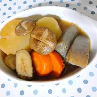 おでんの汁使いな煮物( *´艸)