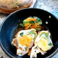 卵と小松菜🥬の巾着煮| ヨウコさん
