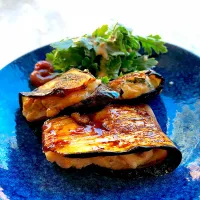 茄子の挟み焼き🍆