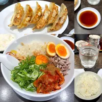 まぜそば　餃子🥟|るみおんさん