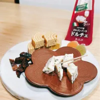 おつまみ盛り♪ゴルゴンゾーラドルチェ|かりんとうのヒゲさん