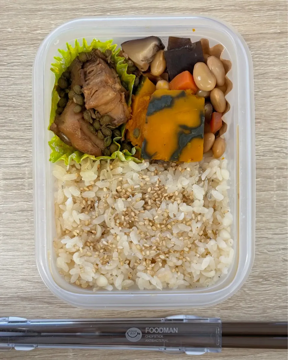かすべ有馬煮弁当|まる(丸大豆)さん