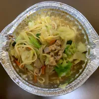 イオン TV タスマニア牛テールブイヨン 牛もつ鍋（ちゃんぽん麺入）|ばーさんさん