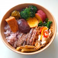 蓮根挟み焼き弁当