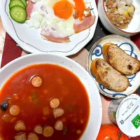 今日の朝ごはん。| くのっちさん