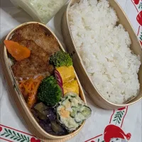 本日のお弁当〜ヒレカツ弁当|f.1125beさん