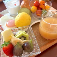 産直戦利品で朝ごはん|mokoさん