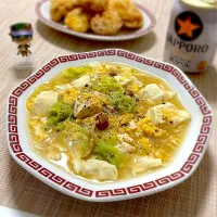 くずし豆腐と白菜のわさび卵とじ|アルティッチョさん