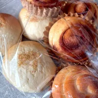 あんぱんとシナモンロール|ちゃこさん