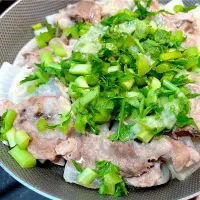 大根と豚肉の重ね蒸し|茶茶茶さん