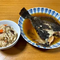 ＊炊き込みご飯と煮魚＊|＊抹茶＊さん