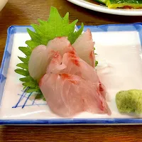 メジナ刺身| しのぶさん