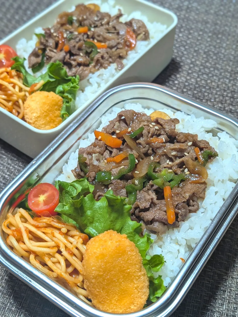 高校生、中学生弁当·͜·|ゆ☺︎︎さん