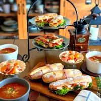 パンとスープのおうちランチ🥄|さらママさん