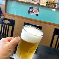 今日は渥美半島最高峰の大山に登りました。熊が怖いので熊目撃情報のない知多半島や渥美半島の山ばかり登っています。下山後は石神バス停そばの「渥美の味処  むらかみ」さんでランチをいただきました。まずは生大でかんぱーい🍺下山後のビールは格別です。|なびさん